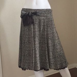 H&M Leopard Print Skirt
